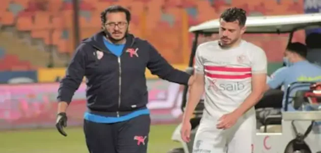 الزمالك يكشف تفاصيل الأزمة الصحية لمحمود الونش